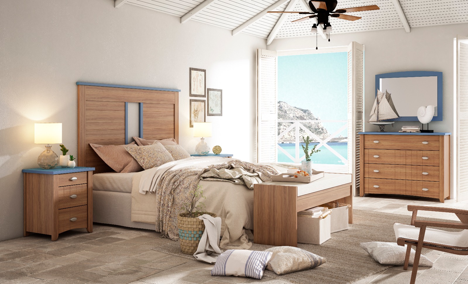 Dormitorios Coloniales y Neoclasicos – Artemueble