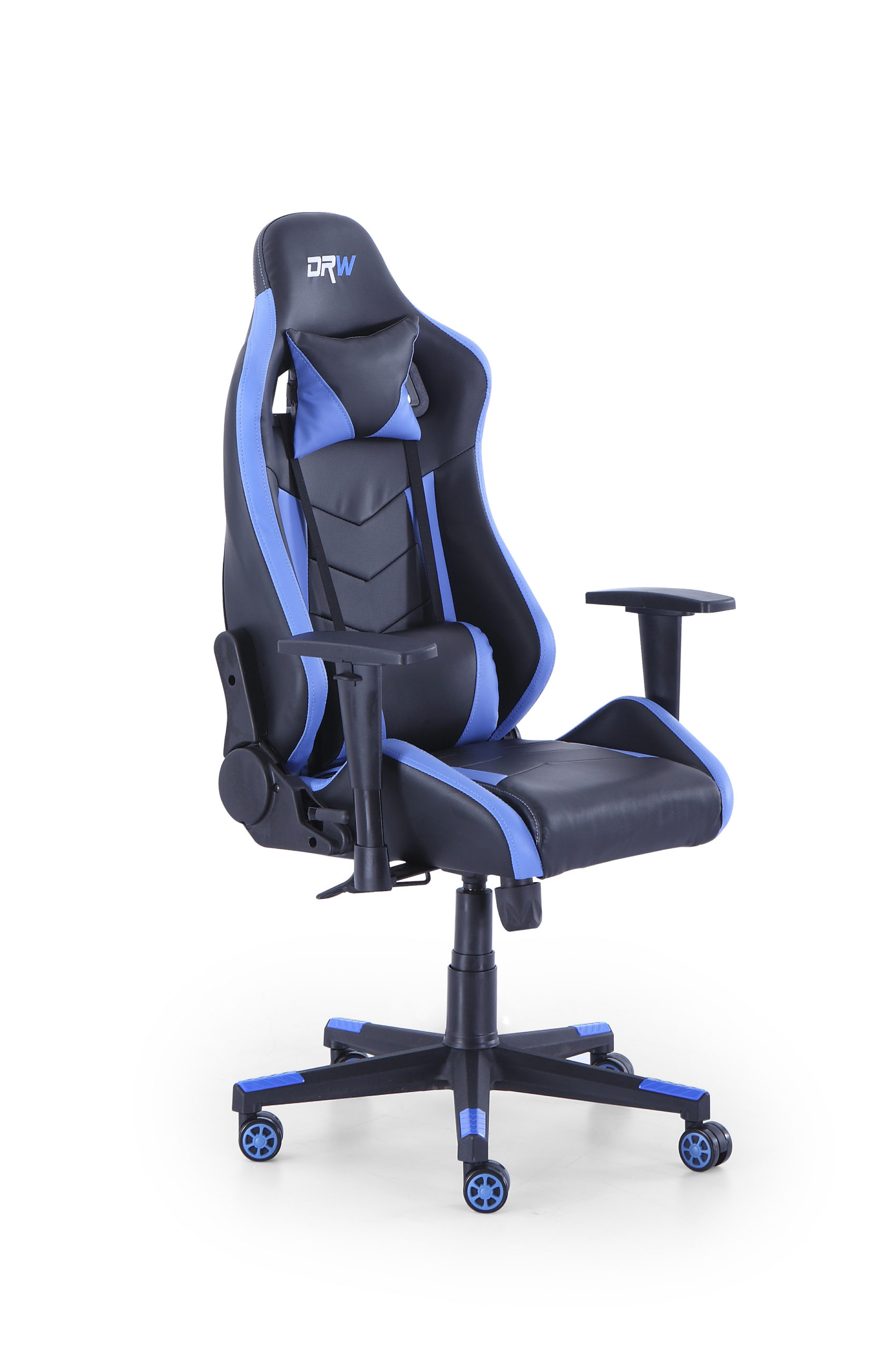 Silla Gaming X-one Regulable En Altura, Silla Escritorio Juvenil En Negro Y  Azul