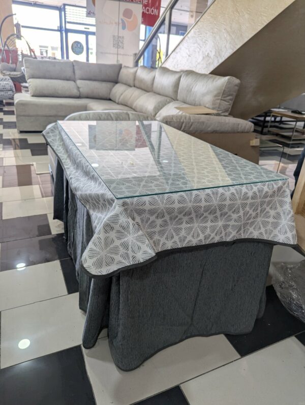 Mesa de camilla completa 120x70