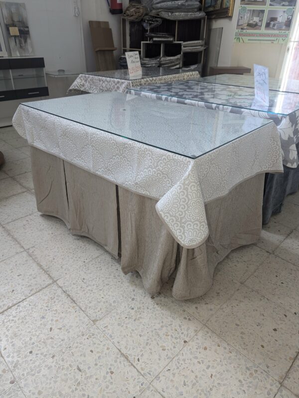 Mesa de camilla completa 120x70 - Imagen 3