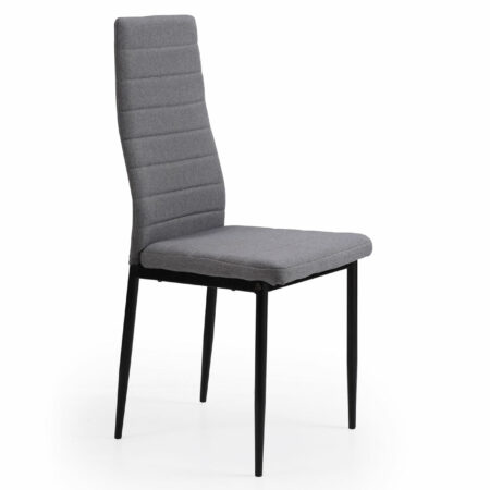 PACK DE 4 SILLAS COMEDOR MODELO NIZA TEX GRIS.