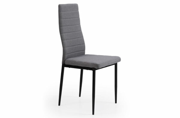 PACK DE 4 SILLAS COMEDOR MODELO NIZA TEX GRIS.