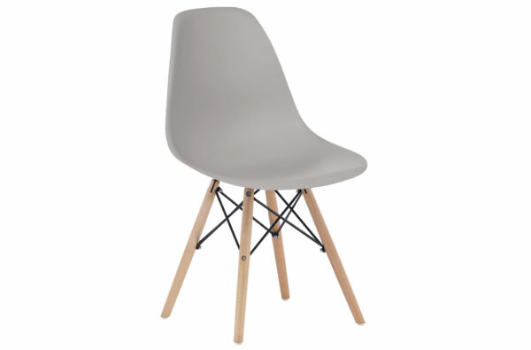 PACK DE 4 SILLAS COMEDOR PATA NÓRDICA MODELO PARÍS GRIS.