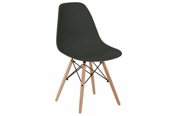PACK DE 4 SILLAS COMEDOR PATA NÓRDICA MODELO PARÍS NEGRO