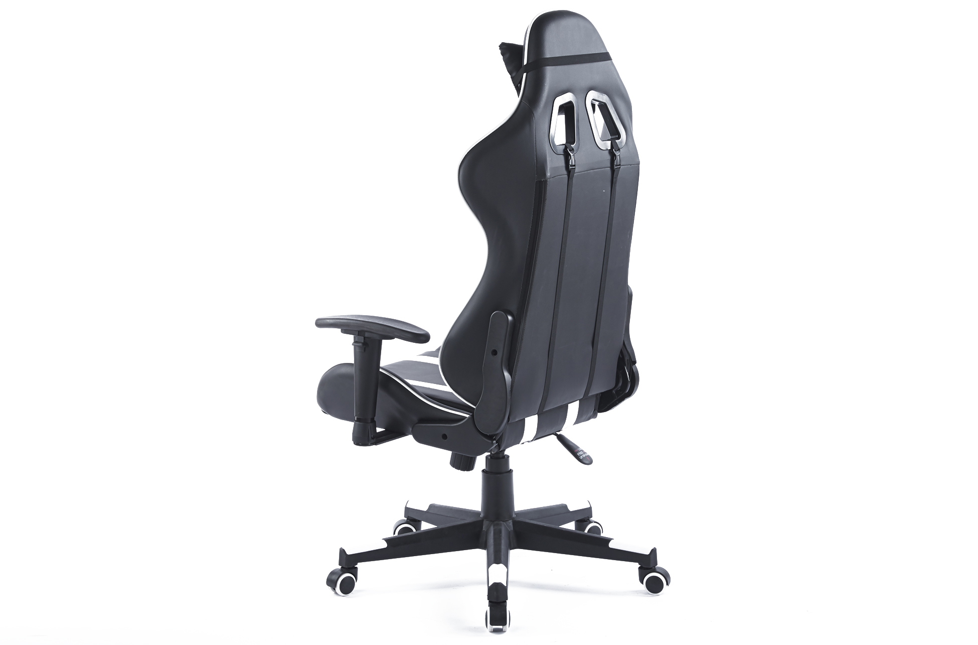 SILLON GAMING RACING PRO SIMIL PIEL NEGRO. - Imagen 2