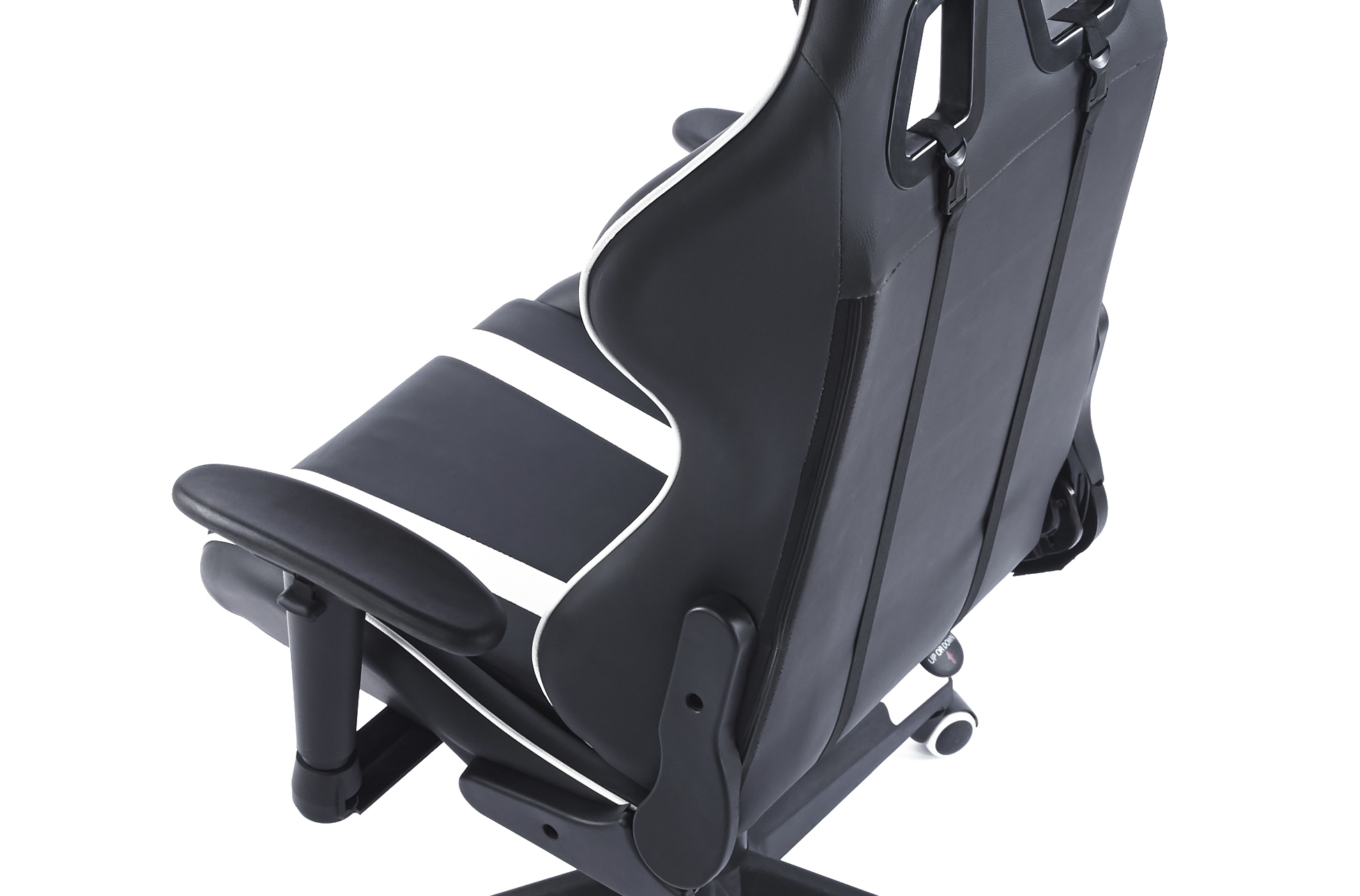 SILLON GAMING RACING PRO SIMIL PIEL NEGRO. - Imagen 3