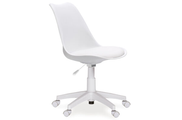 SILLA ESTUDIO GIRATORIA LINA BLANCO.