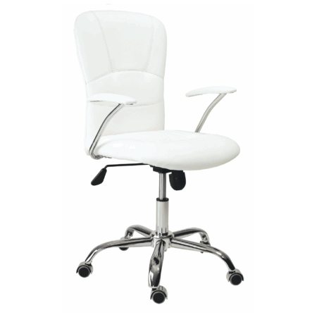 SILLA DE DESPACHO MODELO MAGGIE BLANCO