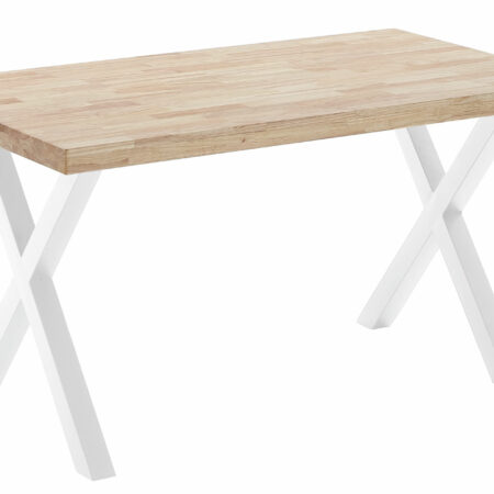 MESA COMEDOR FIJA X-LOFT 140 x 80 CM  ROBLE NORDISH / BLANCO
