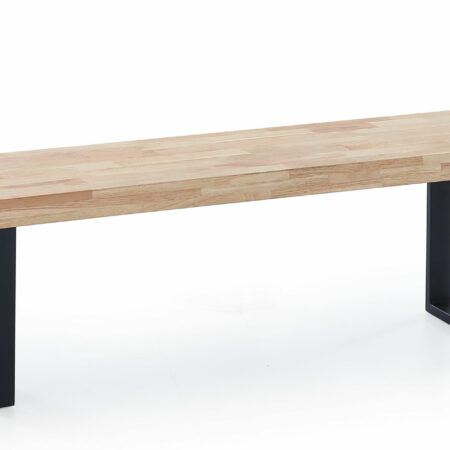 BANCO ASIENTO LOFT ROBLE NORDISH  / NEGRO.