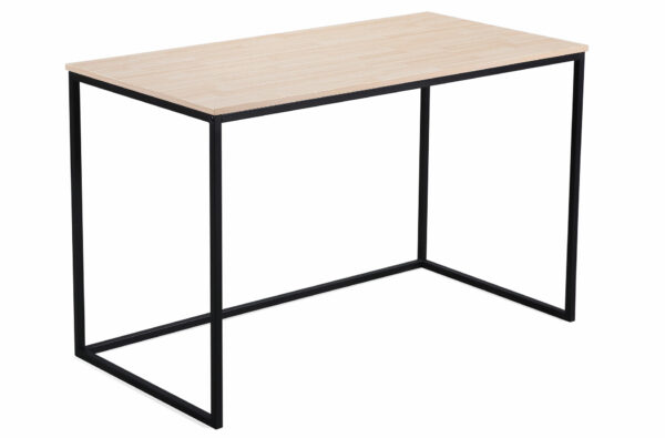 MESA ESTUDIO MIA ROBLE NORDISH / NEGRO 120 X 60 CM.