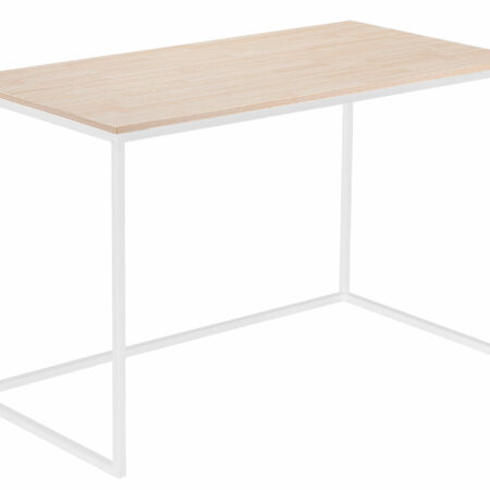 MESA ESTUDIO MIA ROBLE NORDISH / BLANCO 120 X 60 CM.