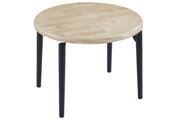 MESA COMEDOR REDONDA EXTENSIBLE 100 - 140 - 180 CM MOON NORDISH / NEGRO.