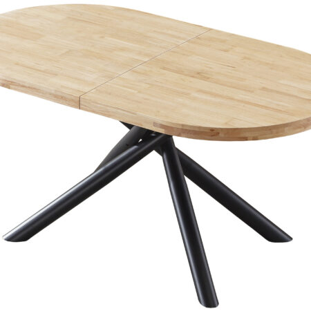 MESA COMEDOR EXTENSIBLE SENDA 160 - 200 -240 CM NORDISH / NEGRO