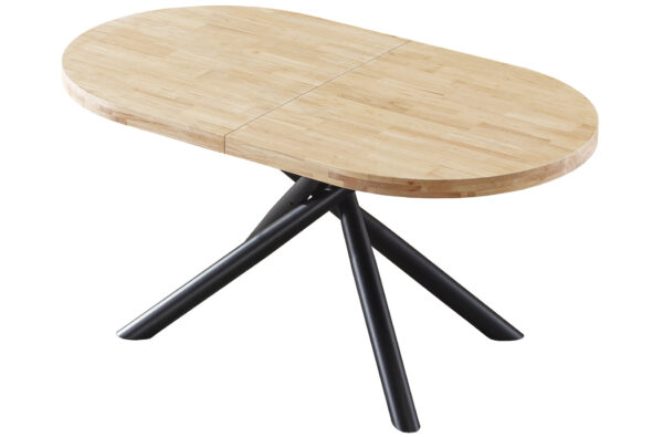 MESA COMEDOR EXTENSIBLE SENDA 160 - 200 -240 CM NORDISH / NEGRO