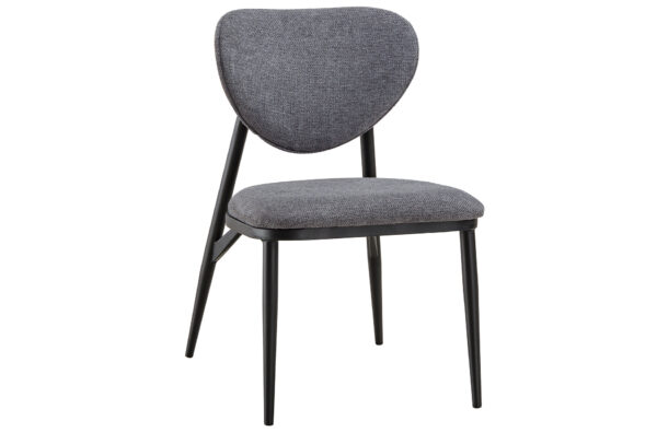 PACK DE 4 SILLA COMEDOR MOON TEJIDO GRIS