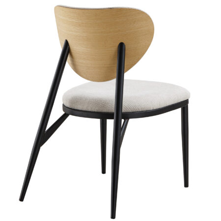 PACK DE 4 SILLAS COMEDOR MOON TEJIDO BEIGE