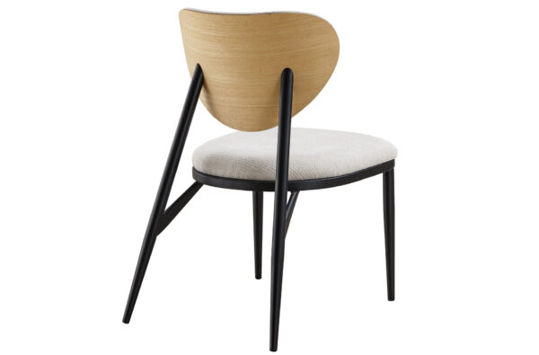 PACK DE 4 SILLAS COMEDOR MOON TEJIDO BEIGE