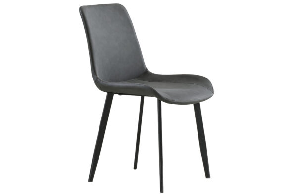 PACK DE 2 SILLAS COMEDOR LIS CUIR GRIS