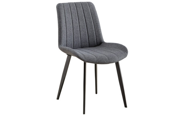 PACK DE 4 SILLAS COMEDOR SOPHIE TEJIDO GRIS
