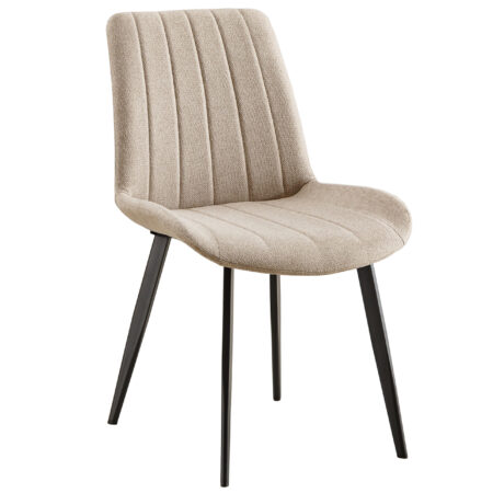 PACK DE 4 SILLAS COMEDOR SOPHIE TEJIDO BEIGE