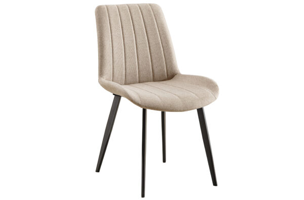 PACK DE 4 SILLAS COMEDOR SOPHIE TEJIDO BEIGE