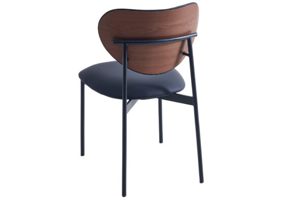 PACK DE 2 SILLAS COMEDOR EVA SIMIL PIEL NEGRO