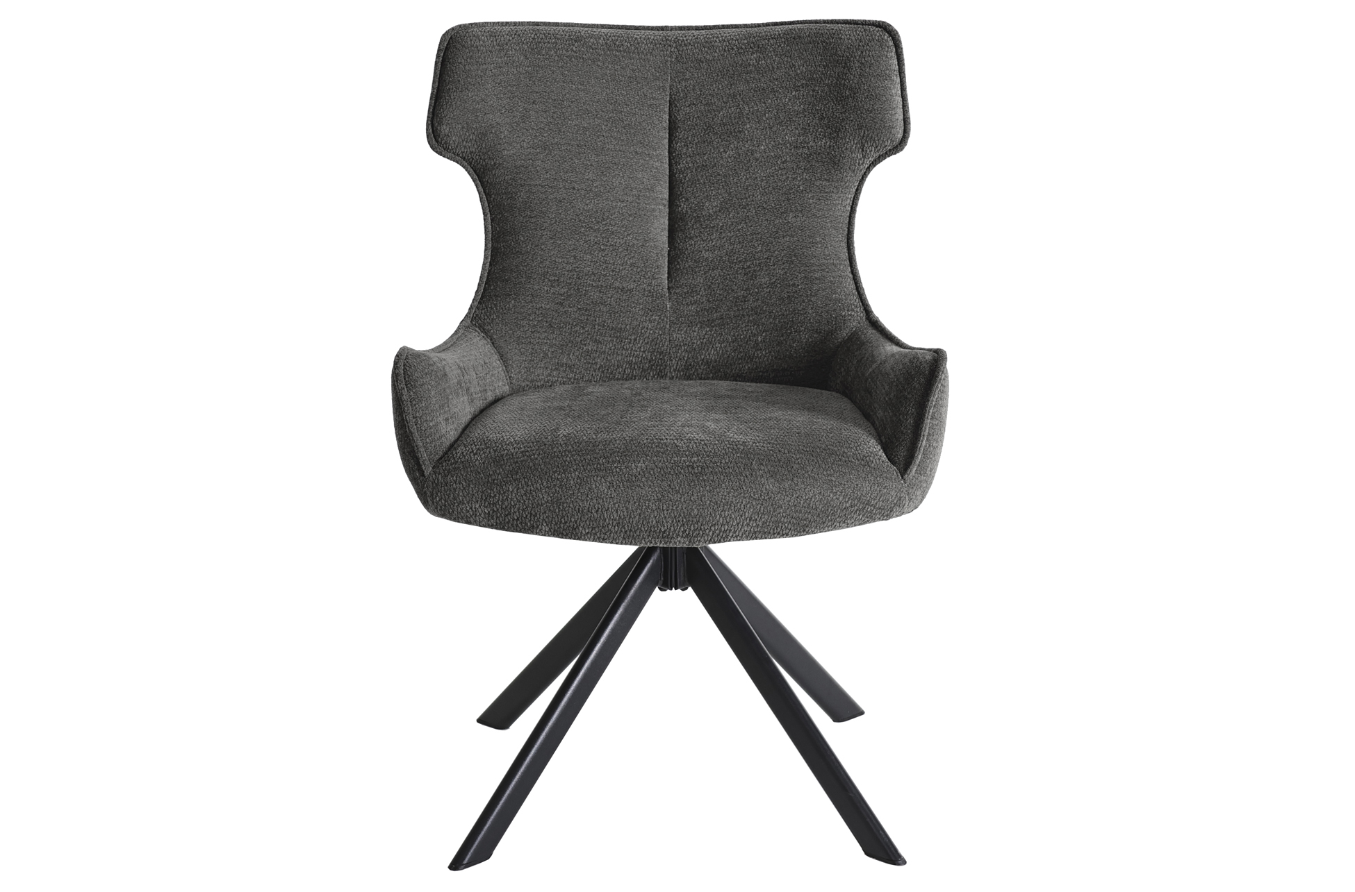 PACK DE 2 SILLAS COMEDOR ROBERT TEJIDO GRIS. - Imagen 2