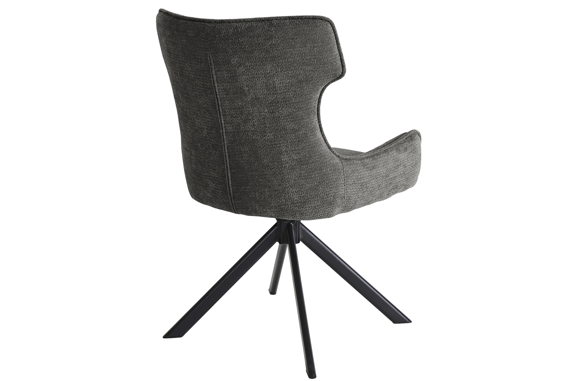 PACK DE 2 SILLAS COMEDOR ROBERT TEJIDO GRIS. - Imagen 3