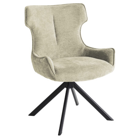 PACK DE 2 SILLAS COMEDOR ROBERT TEJIDO BEIGE