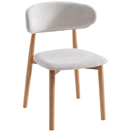 PACK DE 2 SILLAS COMEDOR VERA BEIGE / NATURE