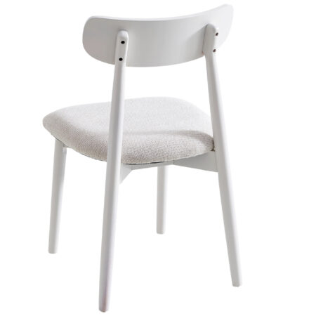 PACK DE 2 SILLAS COMEDOR SHIA BEIGE / BLANCO