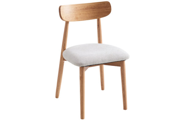 PACK DE 2 SILLAS COMEDOR SHIA BEIGE / NATURAL