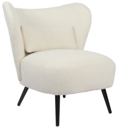 BUTACA TAPIZADA ELLE LINEN NATURE