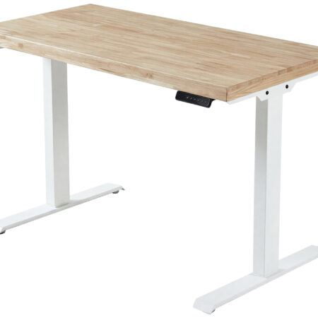 MESA ESCRITORIO / DESPACHO MOTORIZADA ELEVABLE STAND 140 x 70 CM NORDISH / BLANCO.