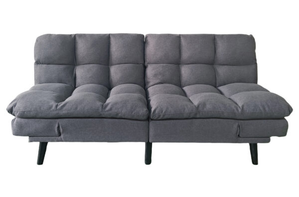 SOFA CAMA CUSHION 108 x 183 CM TEJIDO GRIS