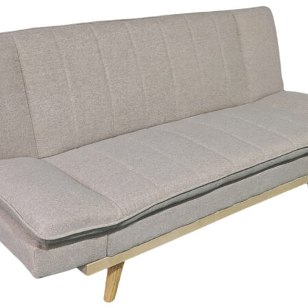 SOFA CAMA LOUNGE XL  114 x 189 CM TEJIDO BEIGE