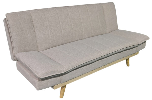 SOFA CAMA LOUNGE XL  114 x 189 CM TEJIDO BEIGE