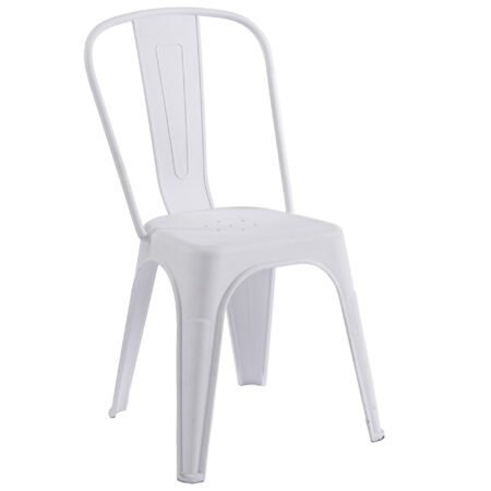 PACK DE 4 SILLAS COMEDOR / COCINA TOLIX PP BLANCO