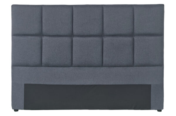 CABECERO TAPIZADO LUMOS 160 CM TEJIDO GRIS