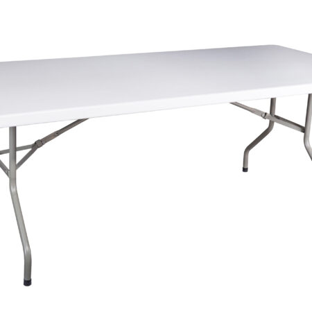 MESA PLEGABLE EVENTOS 200 x 90 CM BLANCO.