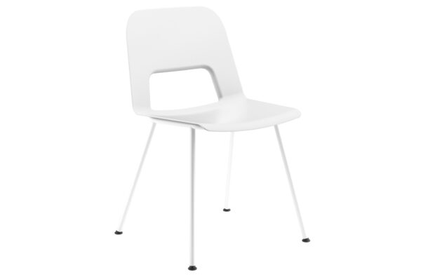 PACK DE 4 SILLAS DE EXTERIOR ZIP BLANCO